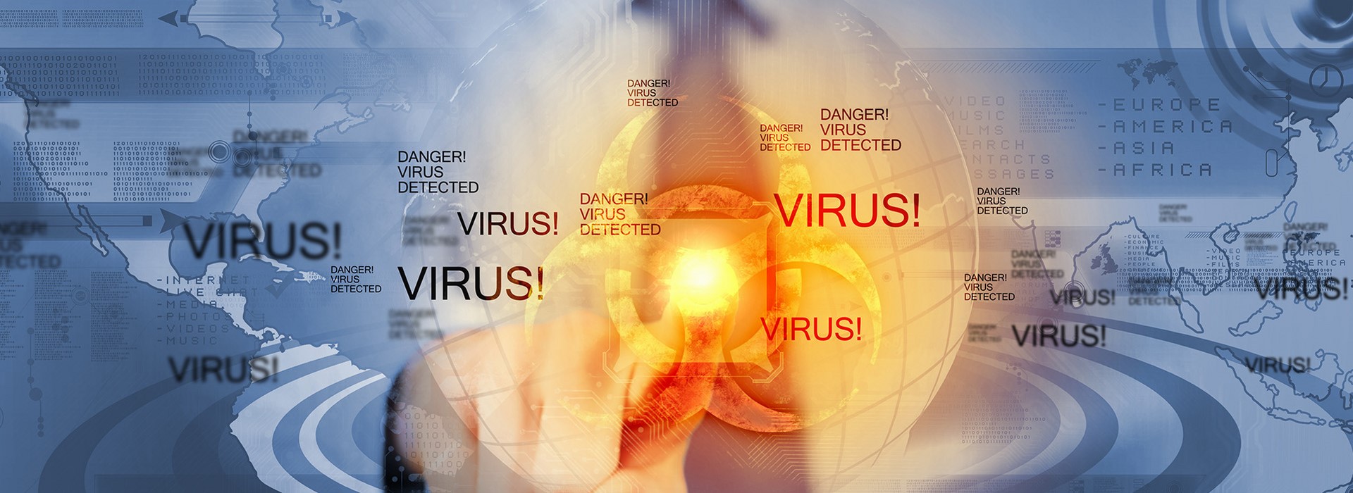 Rimozione virus e malware anche online